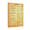 thumbnail image 5 of Scripture Walls James 3 Chapter Gold Control The Tongue Christian Wall Art Print Ready to Hang Unframed, 5 of 13