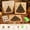 C, variant on Christmas DIY Gem Bead Art Kit for Beginners Canvas Applicator Pen Wax Sorting Tray Picture Frame Wall Decor Holiday Craft (Santa)