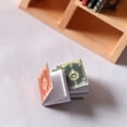 thumbnail image 3 of 3 Pcs Livres Miniatures Multi-Usages en Papier Fait Main pour Maison, 3 of 7