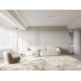 thumbnail image 3 of x Area Rug Living Room Rugs - Washable Neutral Modern Abstract Soft Thin Large Rug Indoor Floor No Slip Rug Carpet for Bedroom Under Dining Table Home Office Decor -, 3 of 8