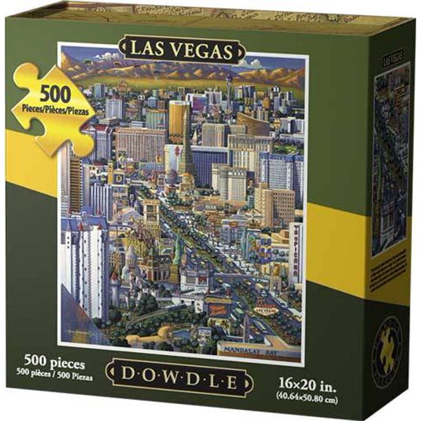 Dowdle Jigsaw Puzzle Las Vegas 500 Piece