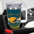 thumbnail image 4 of Green Bay Tumbler Cup - Green Bay Gifts for Men - 40 OZ Insulated Stainless Steel Coffee Travel Mug with Lid and Straw, 4 of 6
