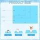 thumbnail image 3 of Dog Cooling Mat- Pet Cooling Mat Outdoor for Dogs Self Cooling Pad for Puppy Small Medium Dog Machine Washable (Large, Blue Duck), 3 of 5