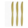 thumbnail image 2 of Metallic Gold Plastic Knives (50 Pc) - Party Supplies - 50 Pieces, 2 of 2