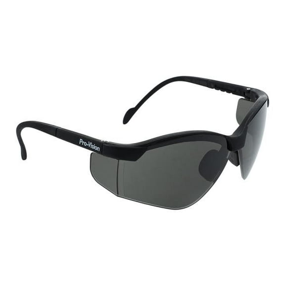 Palmero 3561BL ProVision See-Breez Eyewear Black Frame Grey Lens