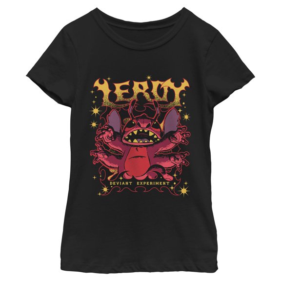 Girls Lilo & Stitch Deviant Experiment T Shirt