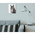 thumbnail image 3 of Stupell Industries Large Horse Head Animal Watercolor Painting Wall Plaque Art by George Dyachenko, 3 of 3