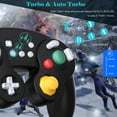 thumbnail image 5 of Bluetooth Gamecube Controller Switch Pro Controller with Wake Up, Motion, Adjustable Rumble, Turbo & Auto Turbo, 5 of 8