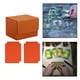 thumbnail image 5 of Caja de baraja de cartas, caja de almacenamiento de tarjetas, protectores de tarjetas, soporte para tarjetas de juego, TCG Premium PU Naranja, 5 of 6