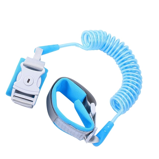 Correa para niños pequeños ajustable con rotación de 360 grados, pulsera de seguridad antipérdida, arnés de cuerda