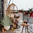 thumbnail image 4 of Hearth & Gear Lifelike With Realistic Greenery And Natural Trunk For Festive Holiday Flowers Christmas Flowers for Outdoors in Pot Rose Heads Flowers Wedding Flowers Dark Roses Flowers Flowers for, 4 of 4