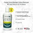 thumbnail image 2 of Cacee Callus Remover for Feet 8 oz, Gel Formula with Tea Tree Oil & Lemon Scent, Works Great with Foot Scrubber, Foot File/Pumice Stone, Callous/Corn Remover, 2 of 7