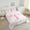 Pink T, variant on Pink Bow Comforter Set,Princess Style Bowknot Love Hearts Girly Fairy Bedding Set Teens,Initial Letter B Chic Romantic Down Comforter,Kawaii Pink,2 Pcs 1 Pillowcase