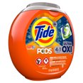 thumbnail image 6 of Tide PODS with OXI, Liquid Laundry Detergent Pacs, 61 count, 6 of 11