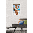 thumbnail image 2 of Sports Illustrated: Swimsuit Edition - Marquita Pring 22 Wall Poster, 14.725" x 22.375" Framed, 2 of 5