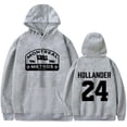 thumbnail image 4 of Heated Rivalry Hockey Hoodie Shane Hollander #24  Hooded Drawstring Pocket Sweatshirt Men/women  sport outfits, 4 of 7