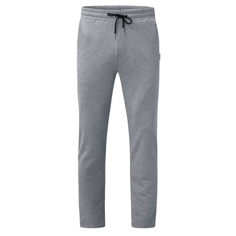 Classic Heavy Sweatpants 95% Cotton Gray Mix