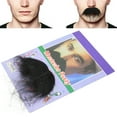thumbnail image 4 of Fausse Moustache de Costume, Fausses Moustaches à Adhérence Réutilisable Nouveauté pour Cosplay d'Halloween pour Bar, 4 of 8