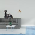 thumbnail image 2 of Estatua de perro de resina,Estatua de perro de resina con forma de animal,Escultura coleccionable para escritorio,decoración del hogar,Figura de caballo,Adorno de caballo,escultura, 2 of 8