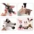 thumbnail image 3 of Juguetes para perros con forma de burro, juguete para masticar de pana para cachorros, chirriante, hueso de felpa, Molar, juguetes para mascotas, resistente a las mordeduras, juguete de limpieza de dientes, 3 uds. Sailing Electrónica, 3 of 5
