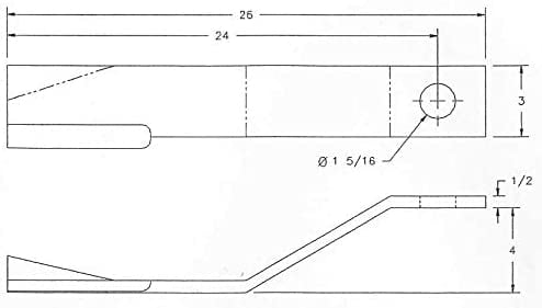 Rancher Supply Blade Pair, BMB-8079