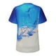 thumbnail image 5 of Blusa holgada de manga corta con cuello redondo y estampado a la moda para mujer Pompotops  hfajkhk130440, 5 of 6