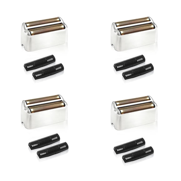 Cuchilla y lámina para afeitadora, paquete de 4, compatible con AIJALY FXFS2