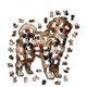 thumbnail image 1 of Rompecabezas interactivo de madera con almacenamiento, actividad mental para cachorros y adultos, 1 of 4