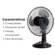 thumbnail image 4 of Ventilador Oscilante de Escritorio Mainstays 3 Velocidades Compacto y Silencioso 12” (30 cm), 4 of 9