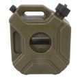 thumbnail image 2 of Bidon de Carburant 3 L 0,75 Gallon Vert en ABS, Réservoir de Secours d'Urgence avec Résistance Élevée et Anti-Choc pour Voiture UTV, 2 of 7