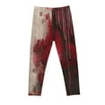 thumbnail image 2 of Jinhomg Halloween Printed Leggings for Girls High Stretch Tights Athletic Dance Leggings Pants Toddlers Outdoor Sports Trousers Multicolor (3-8 Years), 2 of 5