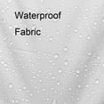 thumbnail image 5 of Penguin Bathroom Shower Curtain Valentine''s Day Love Cute Animal Penguins Holding Red Heart Shower Curtains Home Decorative Waterproof Polyester Fabric Shower Curtain with Hooks 72x72 Inch, 5 of 5