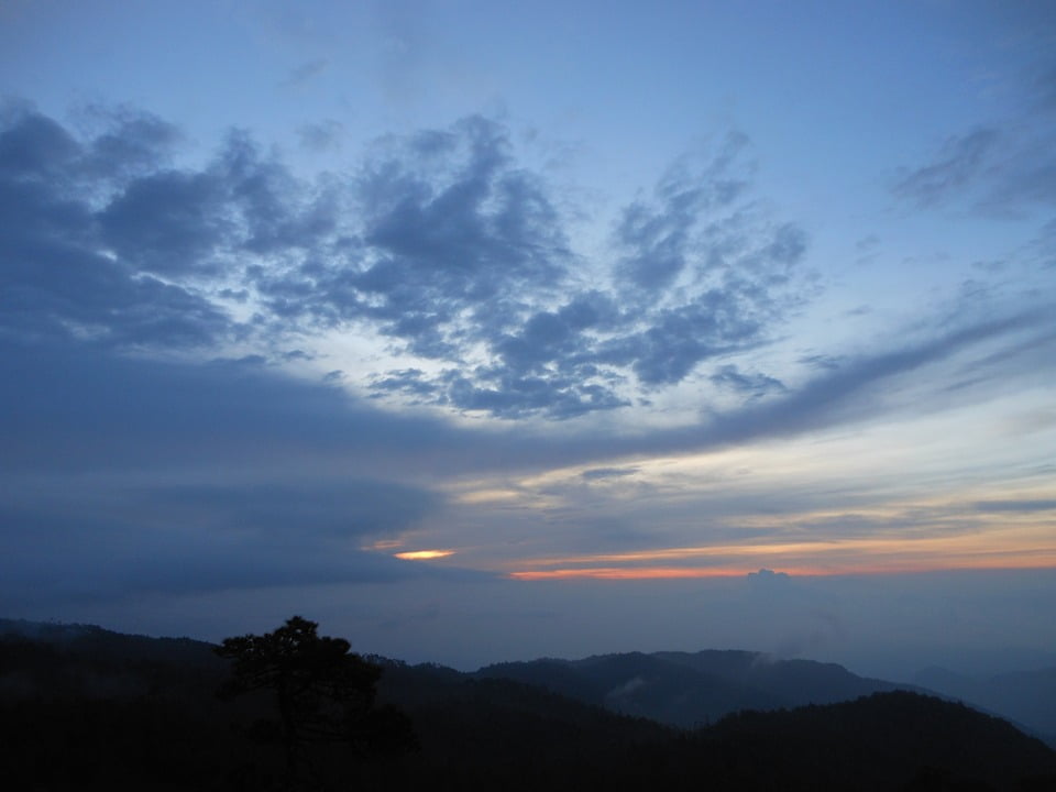 Laminated Poster Oaxaca Sunset Natural Landscape Twilight Landscape Poster Print 11 X 17