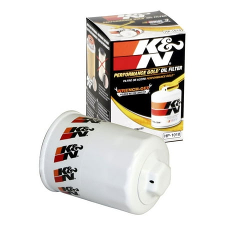 K&N Premium HP-1010 Motor Oil Filter(Designed to Protect your Engine), Fits Select ACURA/Honda/Mitsubishi/Nissan Vehicle Models