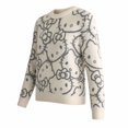 thumbnail image 3 of Suéter Sanrio para Dama, Hello Kitty Gris Talla M, 3 of 4