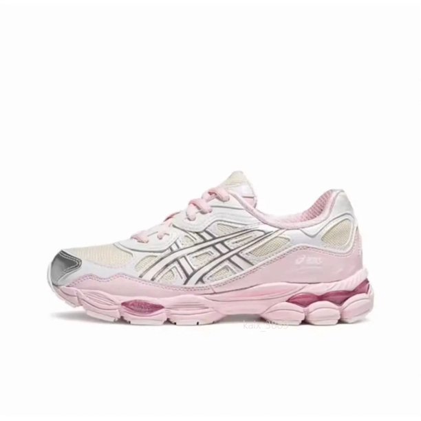 999 New 2025 Asics Gel NYC cream powder high-quality sports shoes popular【NEW】