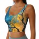 thumbnail image 2 of Fotbe Abstract Night Sky Tree Sujetador Deportivo Largo sin Aros para Mujer con Almohadillas y Soporte Medio, Transpirable y Absorbente, Camiseta Tipo Chaleco o Tank Top-XX-Large, 2 of 8