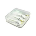 thumbnail image 3 of 4x Señuelos de pesca con mosca, señuelos artificiales, señuelos de pesca de lubina ligeros portátiles, regalos para hombres con ganchos, accesorios de, 3 of 8
