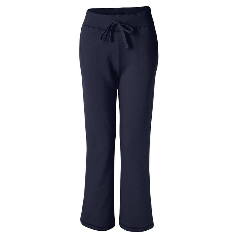 Gildan - Gildan 18400FL HeavyBlend Ladies Sweatpants -Navy-2X-Large ...