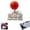 C, variant on 3D Printed Keyboard Joystick Keycap WASD Arcade Stick Adapter for Mechanical Keyboard, 4-Key Linkage Mod Mini Fighting Controller Retro Gaming Accessory, DIY Fighting Game Controller Mod Kit (4PCS)