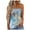 Blue, variant on MIASHUI Women Print Tube Top Summer Vacation Casual Strapless Bandeau Tanks,Sky Blue,XXL