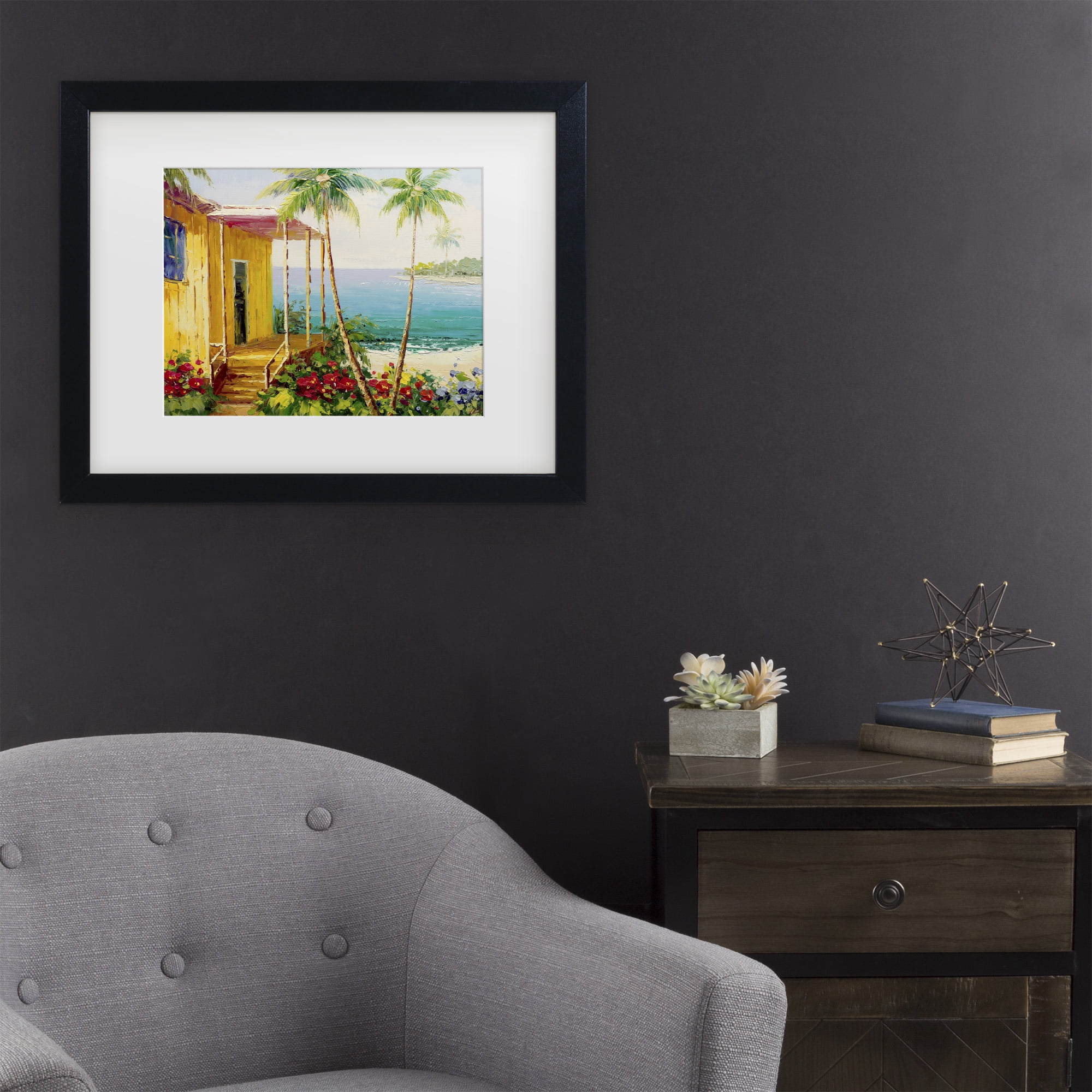 Trademark Fine Art 'Key West Villa' Canvas Art by Masters Fine Art