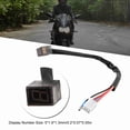 thumbnail image 4 of Universal Motorcycle Digital Gear Indicator, 6 Shift Lever LED Digital Gear Indicator Display Speedometer Indicator for Motorcycle Accessory, 4 of 7