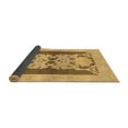 thumbnail image 2 of Ahgly Company Indoor Square Abstract Brown Modern Area Rugs, 8' Square, 2 of 4