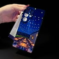 thumbnail image 6 of SKLYDDI Multicolor Nighttime Cityscape for Galaxy A32 Case - Tables, Candles, Starry Sky Semi-Realistic Design, TPU, Flexible, Aesthetic, 6 of 7