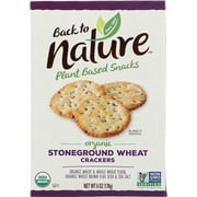 Back to Nature Organic Stoneground Wheat Crackers, 6 Oz.