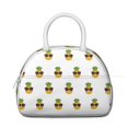 thumbnail image 2 of Pineapple Lover Lunch Bag Women – Cute Fruit Print Lunch Box with Leakproof Lining, Reusable Thermal Tote for Work, Picnic, Fitness, School or Hawaiian Summer Vibes, 2 of 6