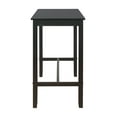 thumbnail image 3 of Linon Claridge Wood Bar Height Pub Table, 42" Tall, Black Finish, 3 of 4