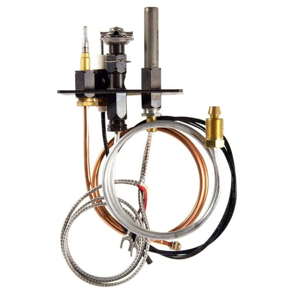 W010-0799 Napoleon Fireplace 3-Way Assembly - Complete Propane LP Gas Assembly Includes 24-inch thermopile, thermocouple, electrode with wire, and tube