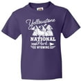 thumbnail image 3 of Inktastic Wyoming Yellowstone National Park Youth T-Shirt, 3 of 5